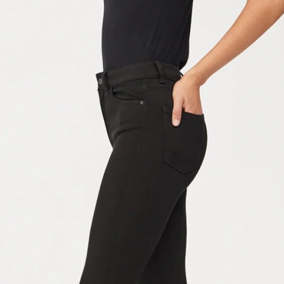 DL1961 Farrow Skinny High Rise Black Jean - Picture 6 of 16